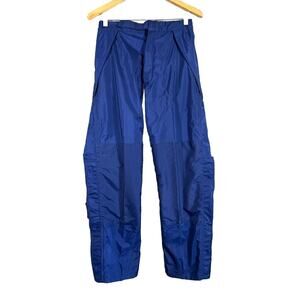 Vtg Marmot Snowboard Ski Pants Unisex 28x28 Blue Goretex Front Pockets Hong Kong